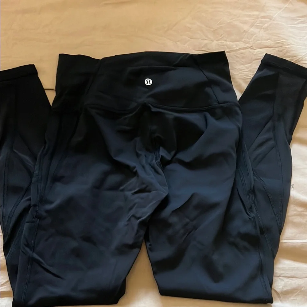 Lululemon Black Leggings - Picture 1 of 4